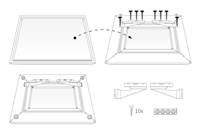 Mounting instructions photocanvas